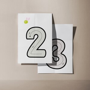 Homeschool Learning Number Bundle 1-10 Tracing Number and PLAYDOUGH ...