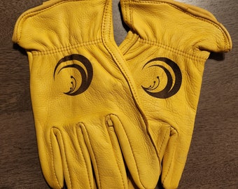 Custom Laser Engraved Work Gloves