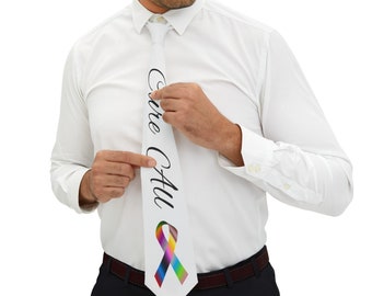 Corbata con cinta para todo el cáncer