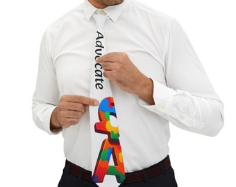 Cravatta per il difensore dell'autismo