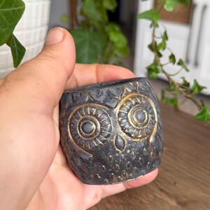 Mini black owl