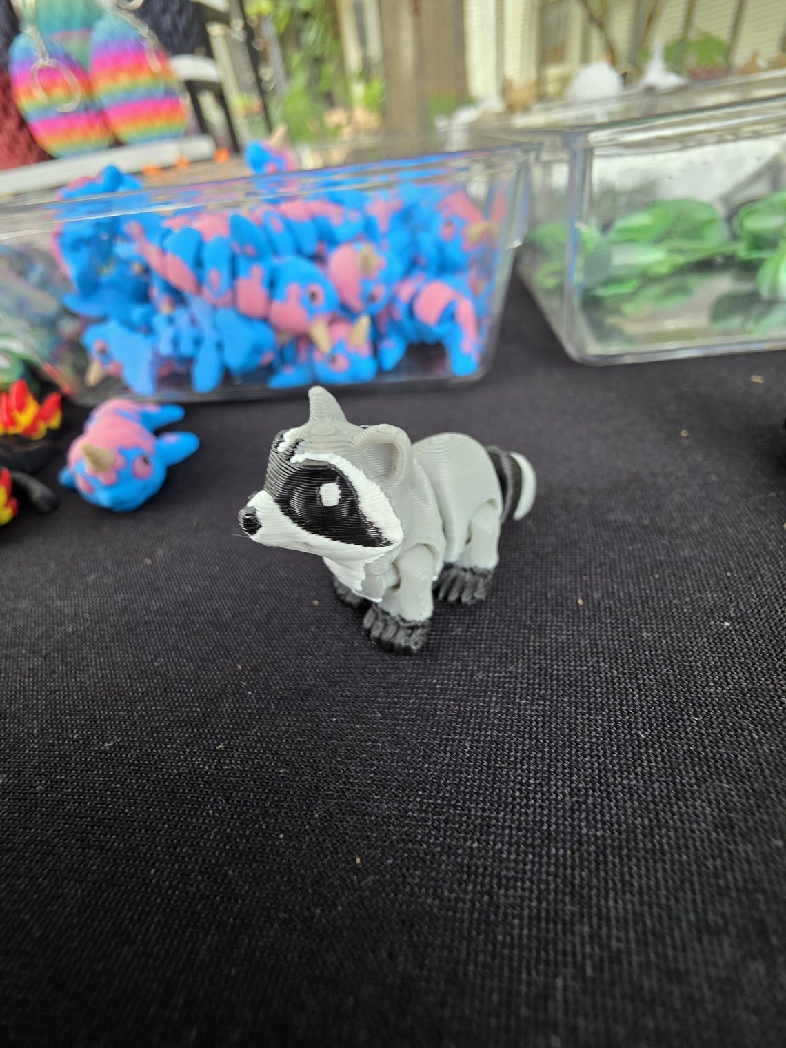 Mini Racoon Figures Mini Racoon - Etsy