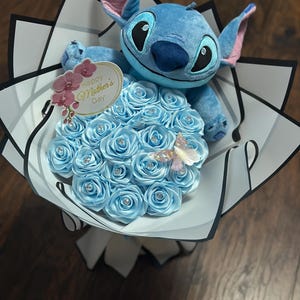 stitch flower bouquet