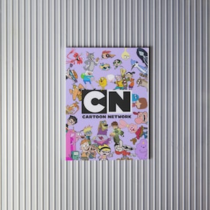 Cartoon Network Posters | Printable Cartoon Posters | 13" x 19" | Digital Instant Download | Collage Posters For Print | Three Pack | Mint