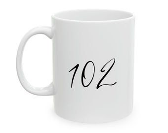 102 Ceramic Mug, 11oz