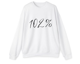 102% Unisex Drop Shoulder Sweatshirt
