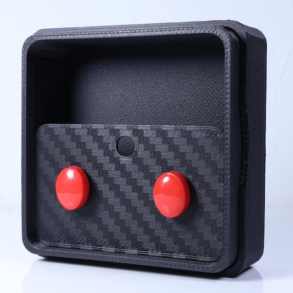 Hypoallergenic Solid Strawberry Red Oval Cut Poly… - image 1