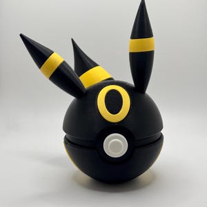 Decorative Umbreon-Themed Pokeball
