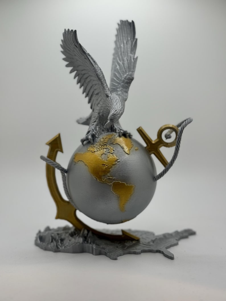 Custom 3D Printed EGA Inspired Statue – Hand Made and Painted ...