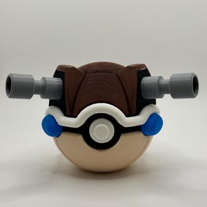 Decorative Blastoise-Themed Pokeball
