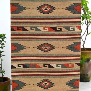 Oaxaca Salvador Gonzalez Zapotec Rug Handweave
