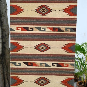 Oaxaca Salvador Gonzalez Zapotec Rug Handweave