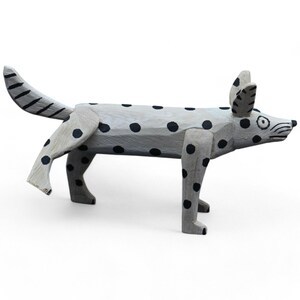 4.87&quot; Dog Figures,Alebrije Dog,Dual Color Dog,Small Dog,Small Figures,Wooden Alebrije,Wood Dog,Handmade Dog,Wood Carving,Folk Art