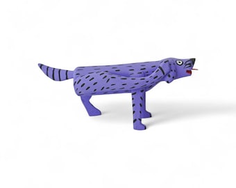 14,5 cm Hundefiguren, Alebrije Hund, Flohhund, Hund Kratzen, Des Menschen Bester Freund, Verspielte Hunde, Holzhund, Handgefertigter Hund, Placido Santiago