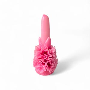 4.53&quot; Flower Candle,Decorative Candles,Beeswax Candle,Floral Design,Casa Viviana,Mexican Candle,Beeswax,Candles for Events,Handmade Candle