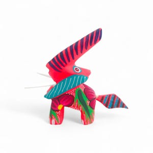 2.80&quot; Elephant Figures,Alebrije Elephant,Mini Elephant,WoodenAlebrije,Wood Elephant,Handmade Elephant,Wooden Figure,Wood Carving
