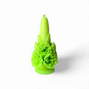 Candela a forma di fiore da 4,53&quot;, candele decorative, candele in cera d&#39;api, decorazioni floreali, Casa Viviana, candele messicane, cera d&#39;api, candele per eventi, candele fatte a mano