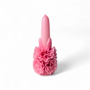 Candela a forma di fiore da 4,53&quot;, candele decorative, candele in cera d&#39;api, decorazioni floreali, Casa Viviana, candele messicane, cera d&#39;api, candele per eventi, candele fatte a mano