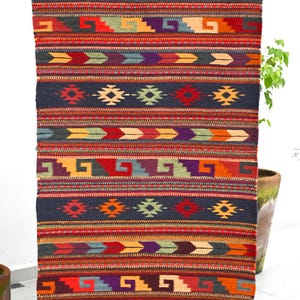 Oaxaca Salvador Gonzalez Zapotec Rug Handweave