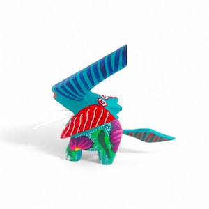 2.80&quot; Elephant Figures,Alebrije Elephant,Mini Elephant,WoodenAlebrije,Wood Elephant,Handmade Elephant,Wooden Figure,Wood Carving