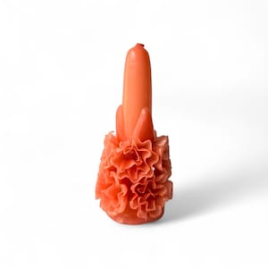 4.53&quot; Flower Candle,Decorative Candles,Beeswax Candle,Floral Design,Casa Viviana,Mexican Candle,Beeswax,Candles for Events,Handmade Candle