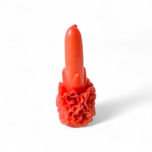 4.53&quot; Flower Candle,Decorative Candles,Beeswax Candle,Floral Design,Casa Viviana,Mexican Candle,Beeswax,Candles for Events,Handmade Candle