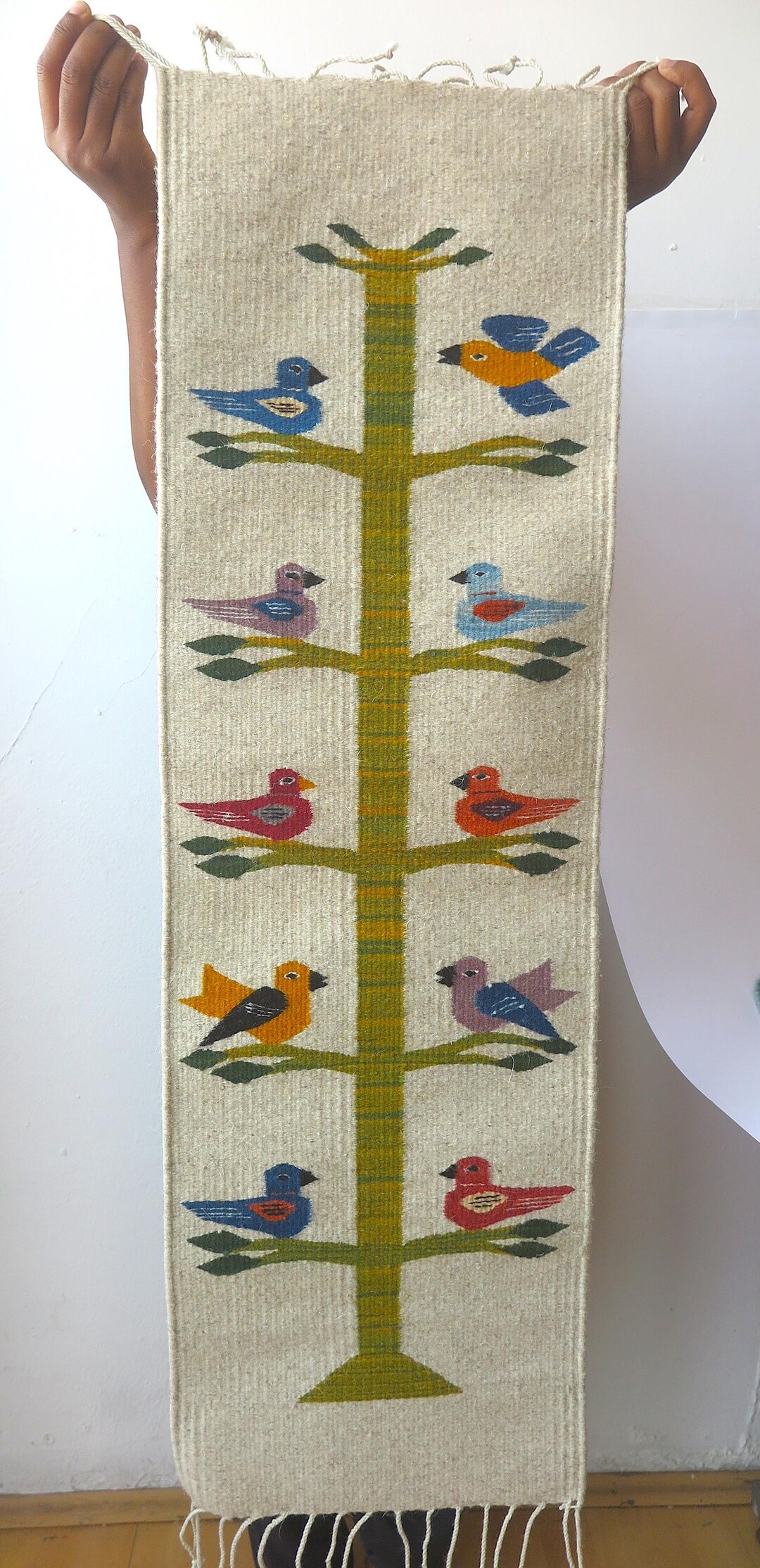 Zapotec Rug,oaxaca Rugs,tree of Life Design,original Rugs,wool Rug ...