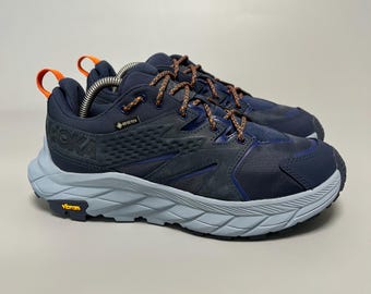 US 7D Hoka One One Anacapa Low GTX Gore-Tex Hiking Shoes 1122017 OSMS ‘Outer Space / Mountain Spring’