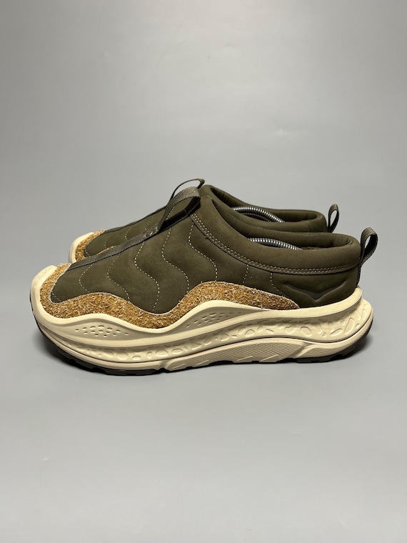 HOKA Ora Primo TP Slip On Sneakers Antique Olive/Oat Milk 1165731 Men Size 13 HOKA U Ora Primo TP Antique Olive / Oat Milk – Très Bien main image 4