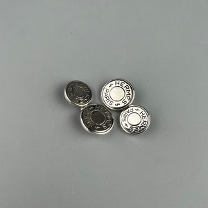 Authentic Hermes Sterling Silver 925 Cufflinks