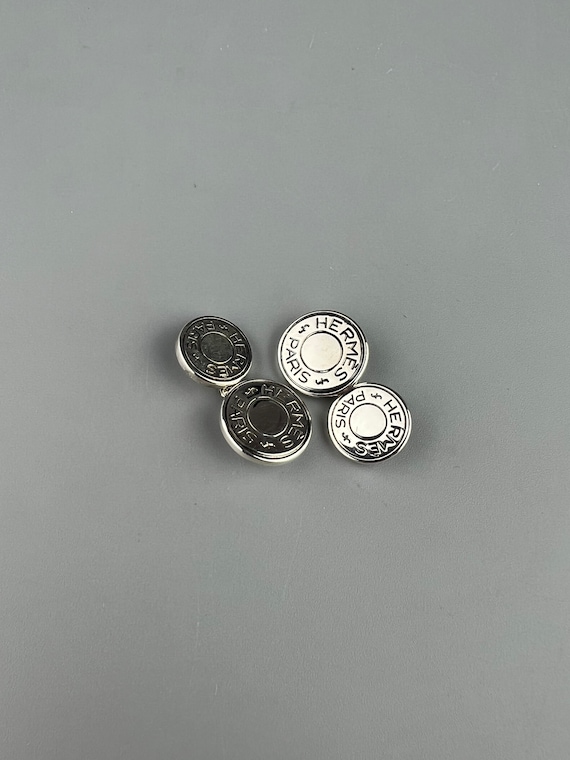 Authentic Hermes Sterling Silver 925 Cufflinks - Etsy Authentic Hermes Sterling Silver 925 Cufflinks - Etsy