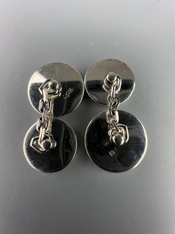 Authentic Hermes Sterling Silver 925 Cufflinks - Etsy Authentic Hermes Sterling Silver 925 Cufflinks - Etsy
