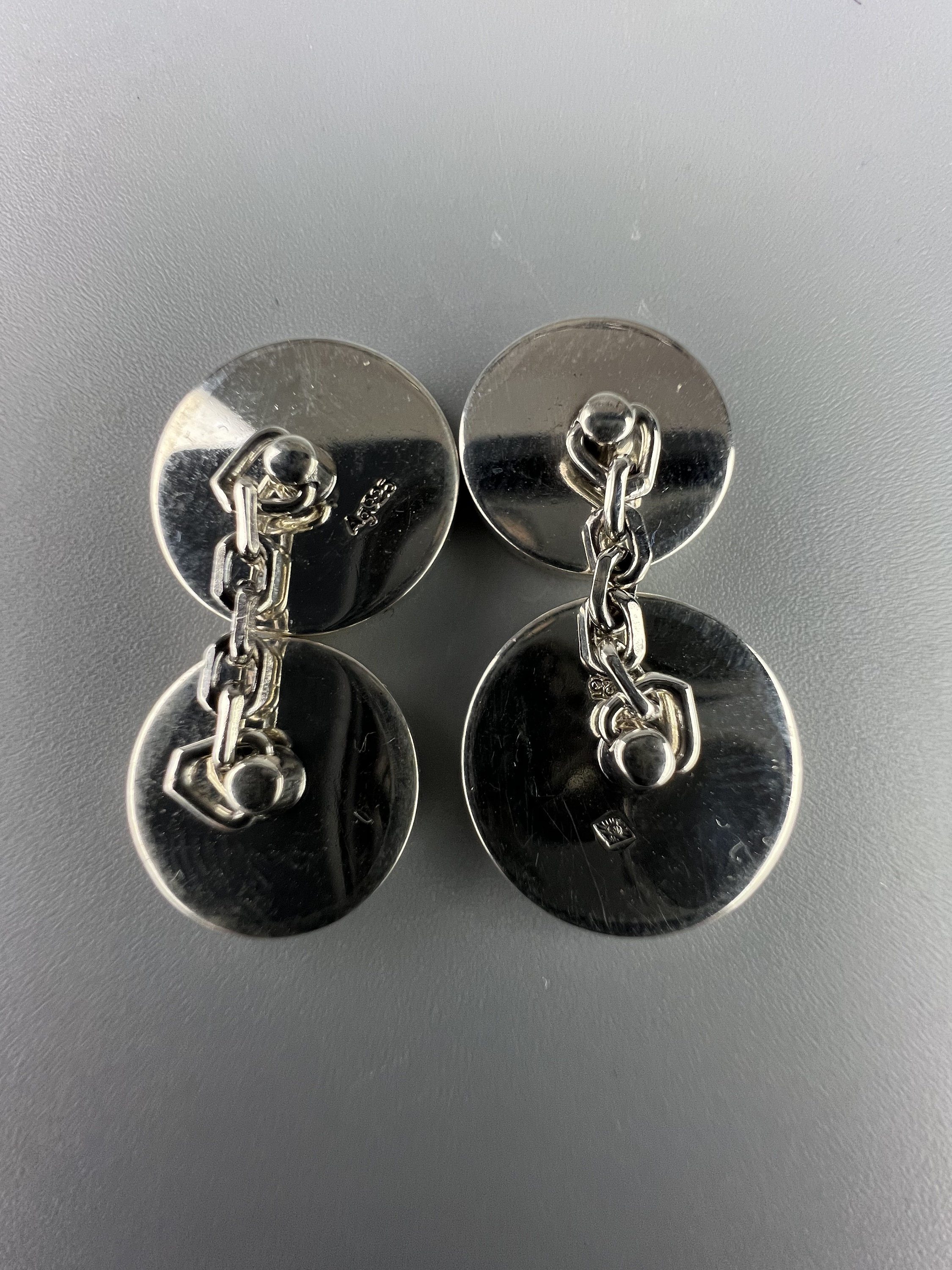 Authentic Hermes Sterling Silver 925 Cufflinks - Etsy