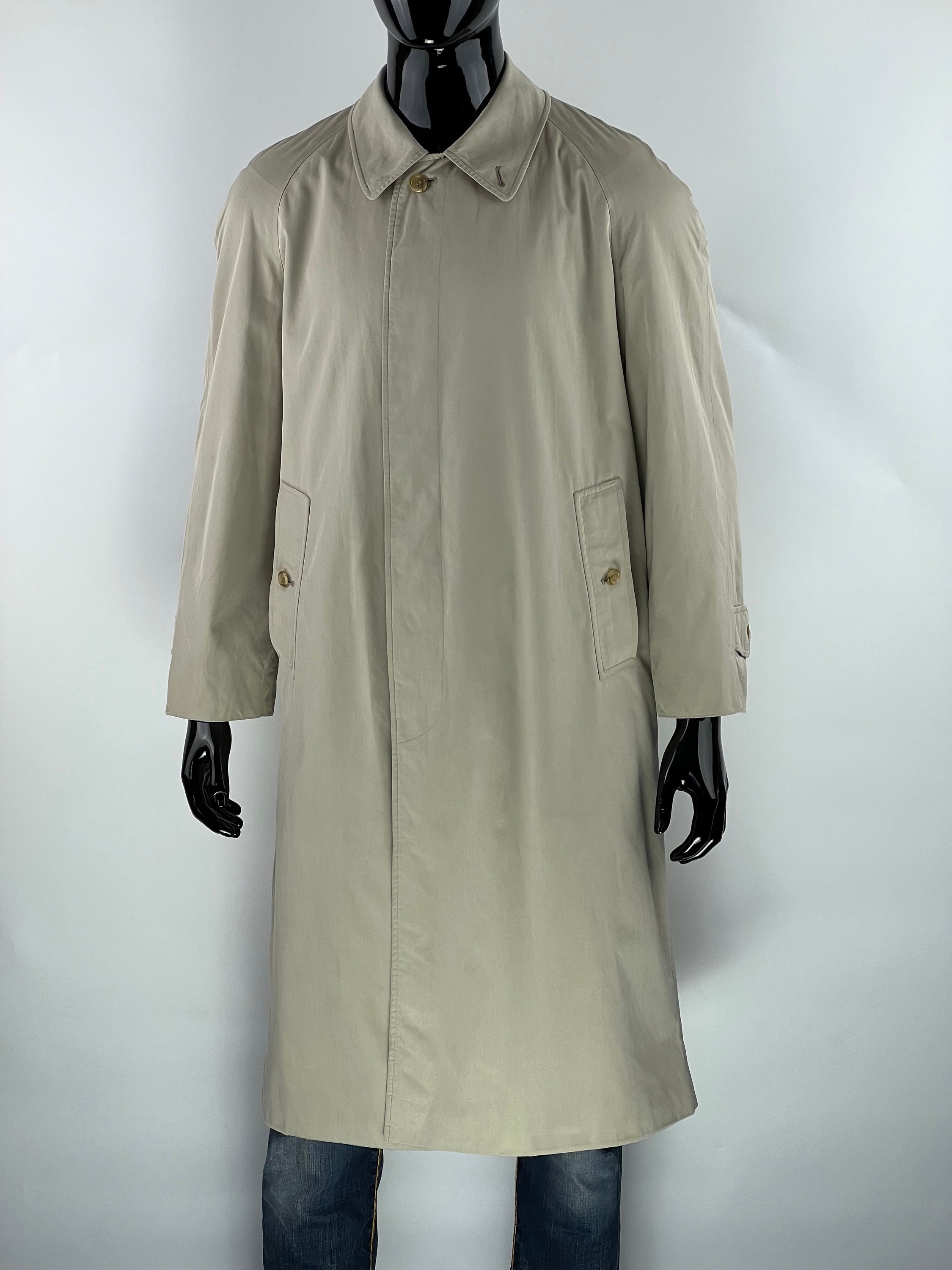 Burberrys Vintage Men s Coat Size 48 Made in England Authentic Etsy Ireland