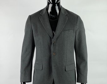 Seltene Loro Piana Baby Cashmere Herren-Blazerjacke in Grau, Größe 50