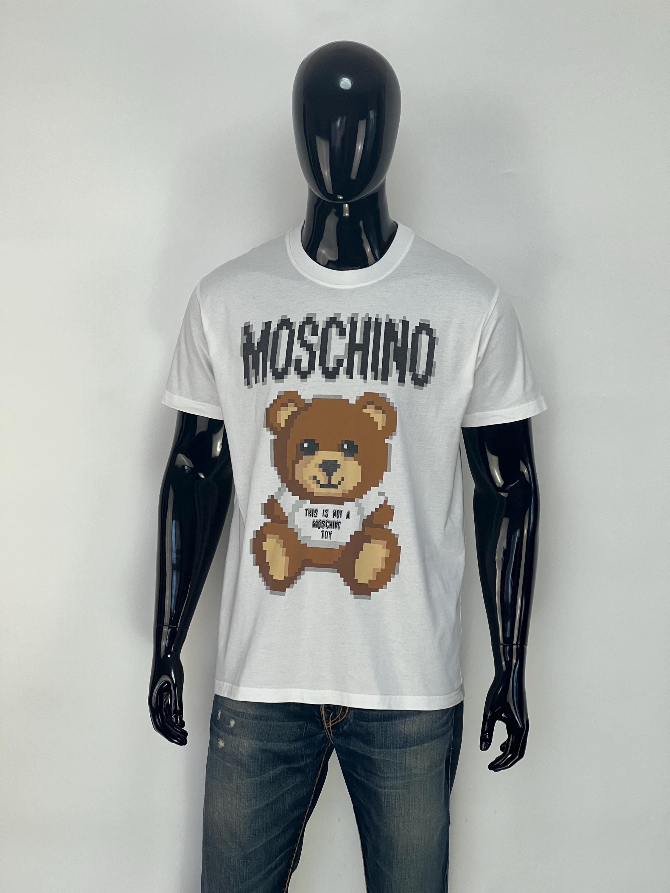 T-Shirt Moschino Underbear T-Shirts Homme Coton Black T-Shirt Moschino Underbear T-Shirts Homme Coton Black