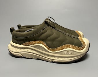 Zapatillas de recuperación para caminar Hoka One One Ora Primo TP (Elite Terrain System) talla US 10.5, 1165731 ANTO ‘Antique Olive / Oat Milk’