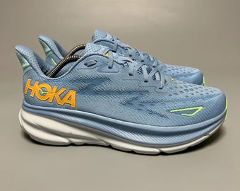 Hoka One One Clifton 9 (Wide) hardloopschoenen, wandelschoenen, gymschoenen 1132210 1127895 DLL ‘Dusk/Illusion’