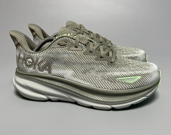 Buty do biegania US 9D Hoka One One Clifton 9 Walking Gym 1127895 OHMR „Olive Haze / Mercury”