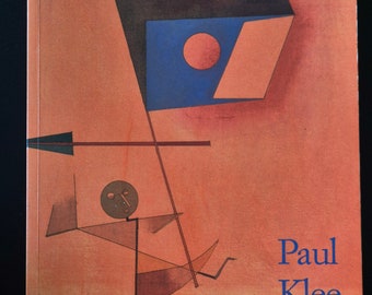 Paul Klee art Book Rare Paperback A4 Paul Klee, 1879-1940 / by Susanna Partsch German Swiss Art Notated Art Book 1990s preloved book