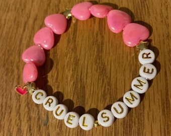 CRUEL SUMMER - Luxury Eras Tour Bracelet