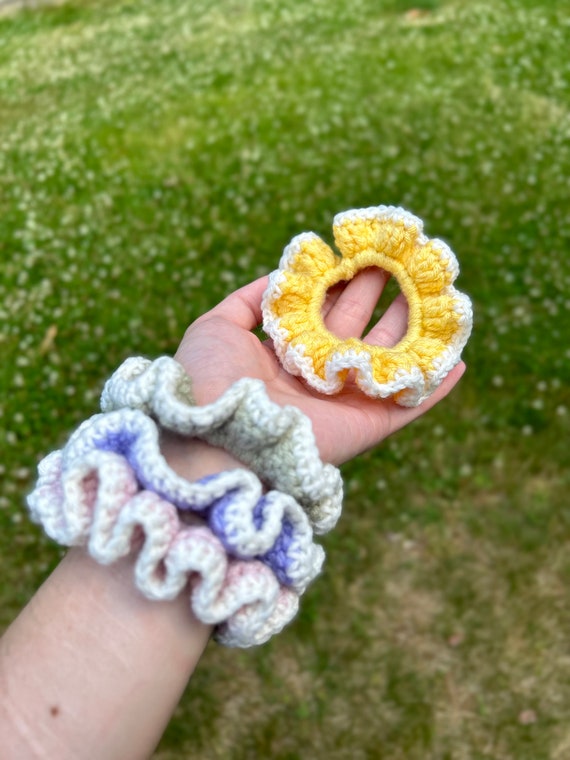 Crochet Hair Scrunchies - Etsy display picture 1