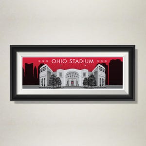 Afiche del estadio de Ohio