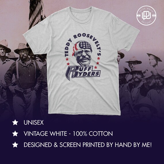 Teddy Roosevelt's Ruff Ryders - Unisex T-shirt - Etsy