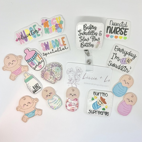 NICU Badge Accessory, NICU nurse, NICU Crew badge accessory