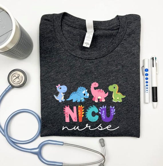 Dinosaur NICU Nurse, NICU nurse, neonatal intensive care unit nurse, healthcare