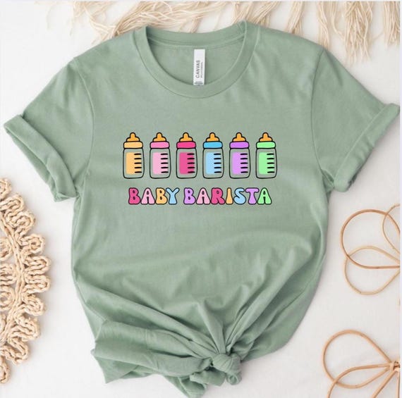 Baby Barista NICU Nurse TShirt: Neonatal Intensive Care Apparel