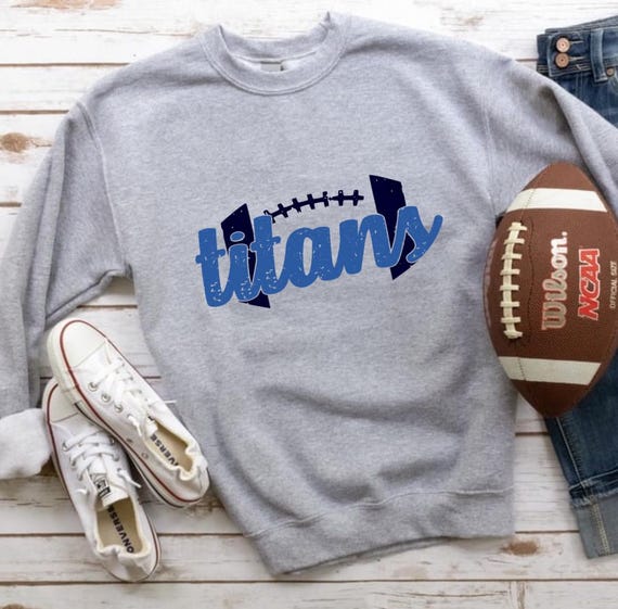 Titans Football Crewneck: Team Spirit