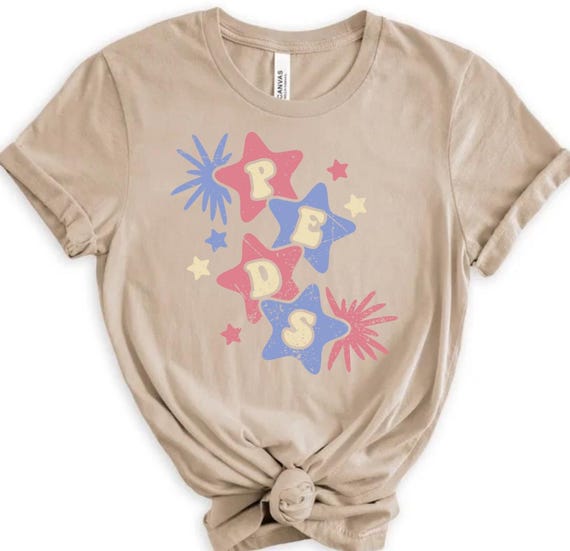 PEDS patriotic tshirt, Pediatric patriotic shirt, Independence day Peds shirt, Peds fireworks shirt