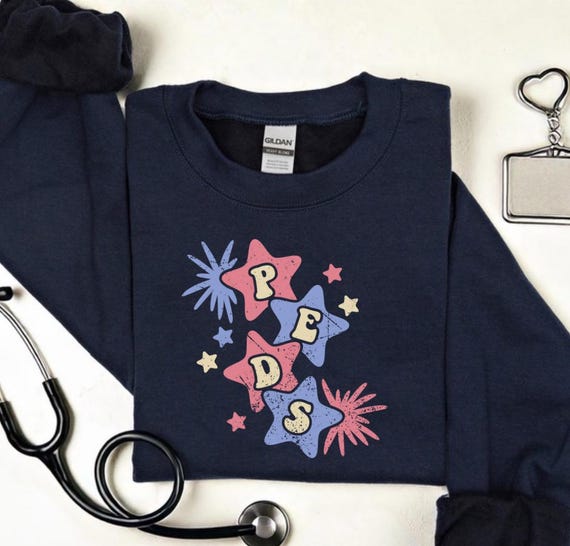PEDS Patriotic, Pediatric Nurse, Nurses Crewneck, Pediatric, Pediatric world, Nurses Gift, Nurses week
